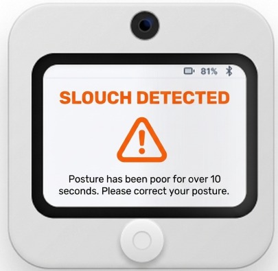 Slouch Warning